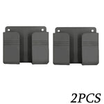 support mural smartphone adhésif blanc noir respectueux environnement moderne multifonctionnable rangement télécommande