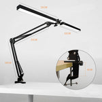 lampe moderne articulée clip noir câble alimentation interrupteur contemporaine économie énergie 360 rotation