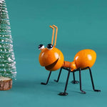 décoration murale métal fourmis animaux orange vert rouge bleu artistique ludiqueintérieur maison chambre salon