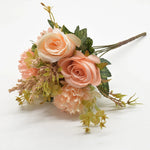 bouquet fleurs artificielles roses marguerites décoration mariage anniversaire extérieur intérieur