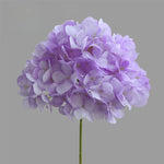 décoration intérieure bouquet artificiel hortensia soie vert blanc violet modernes 70cm 20cm