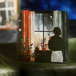 Stickers illustratifs paysages nocturnes personnages végétation étoiles lunes adhésifs scrapbooking