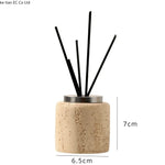 ensemble salle bain moderne beige clair brosse dents tube dentifrice distributeur savon tasses résine