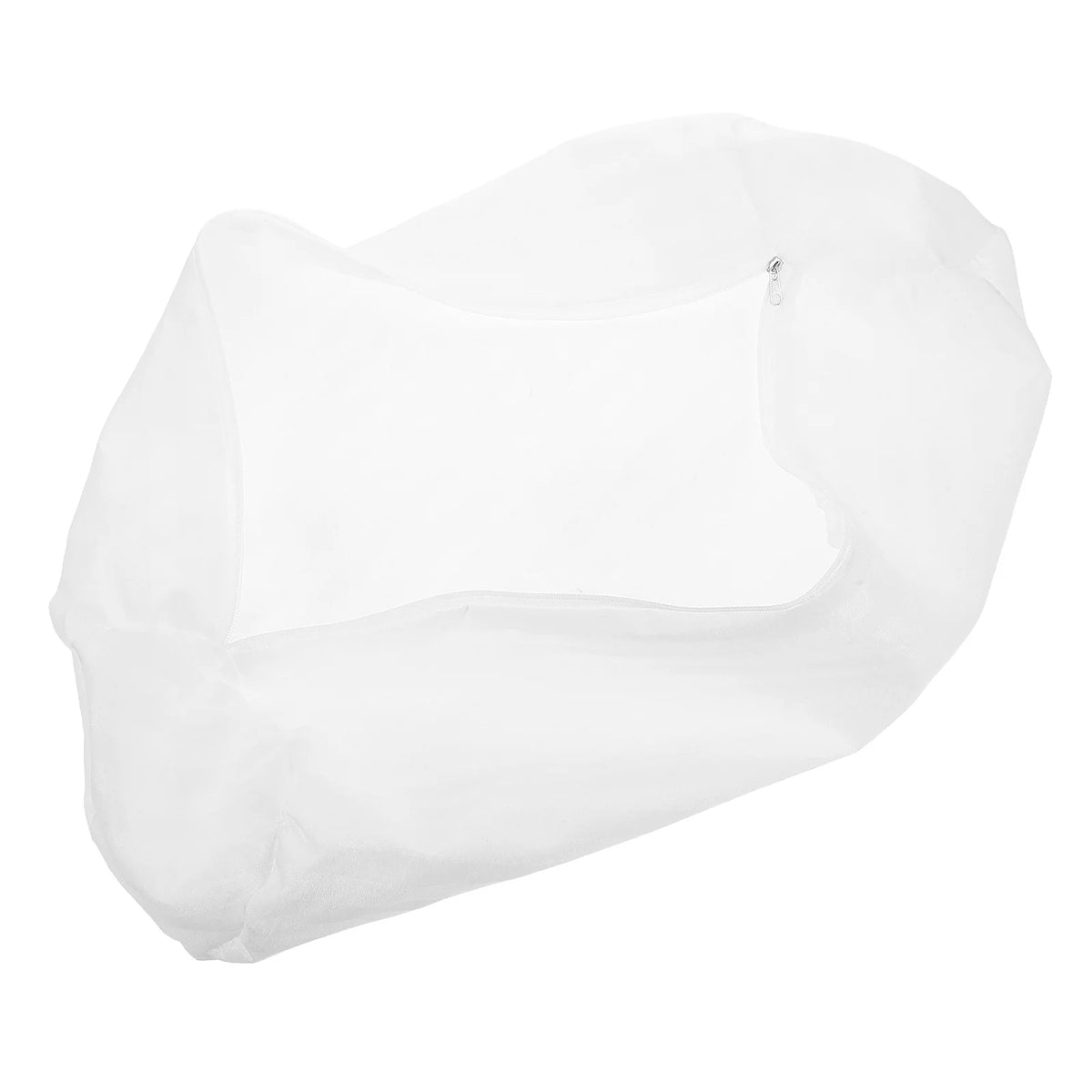 coussin rond gris quadrillé moderne couverture oreiller cou décontracté support couverture zippée 50x15cm