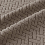 protège accoudoirs fauteuil tissé motifs géométriques gris moderne eyelets intérieur automne hiver