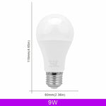 ampoule led e27 basse tension 12v 85v blanc froid chaud décoration salon moderne