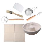 panier pain rustique bords osier coton beige clair couvercle artisanal bếp