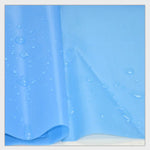 tissu polyester taffetas imperméable rose bleu vert orange rouge noir blanc 1mX150cm