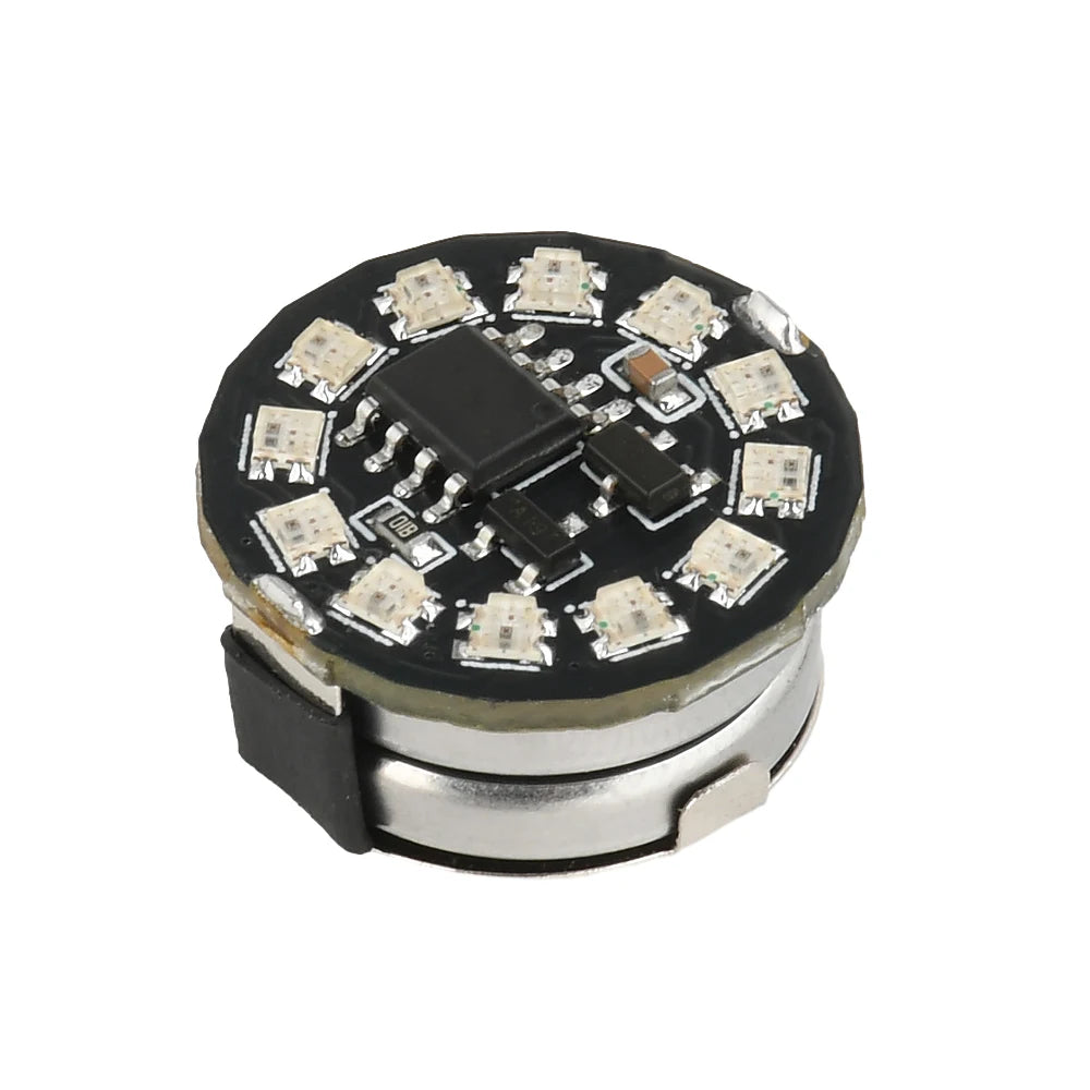 lampe led sans fil noir blanc modes induction magnétique led circulaires modernes