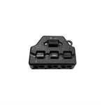 splitter câbles électrique ports noir câbles rouges fixations pratiques domestiques led