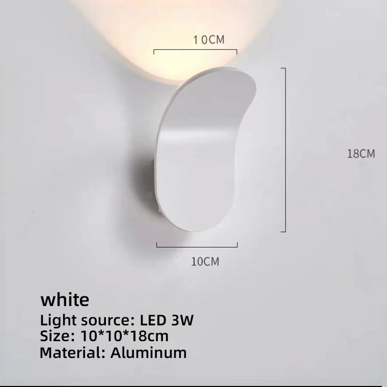 lampes murales modernes led noir bronze or argent cuisine chambre coucher salle manger