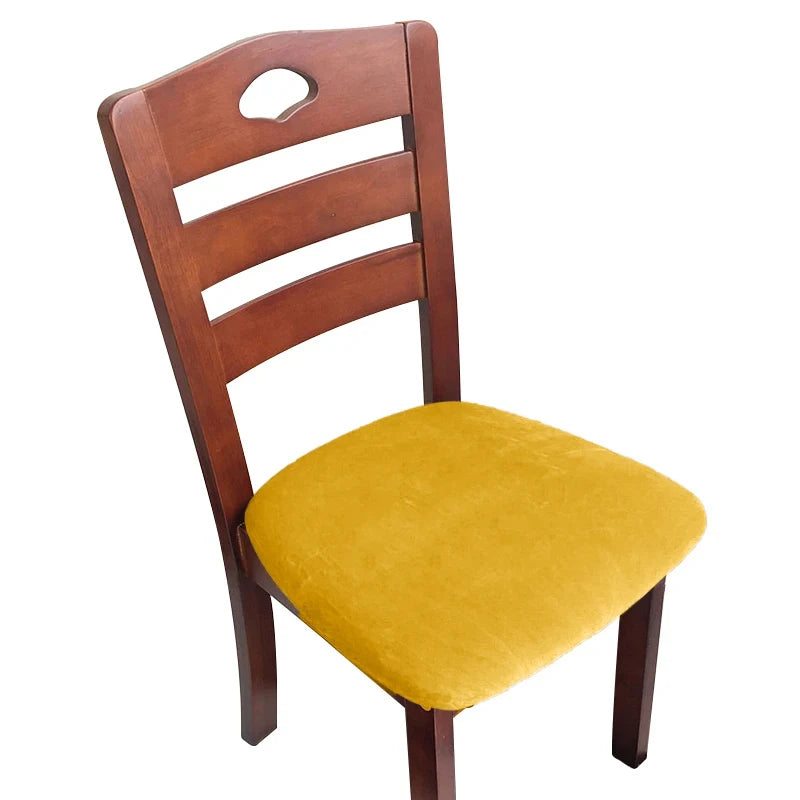 couvre siège chaise velours gris moderne adhésif mariage banquet salon plages fauteuilversible