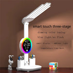lampe led ventilateur écran digital supports accessoires multifonctionnelle charge usb