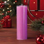 bougies urgence rouge blanche 16cm 60h combustion sans flamme opaques classiques