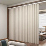 rideaux porte entrée séparation pièce chambre crème lin texturé moderne minimaliste