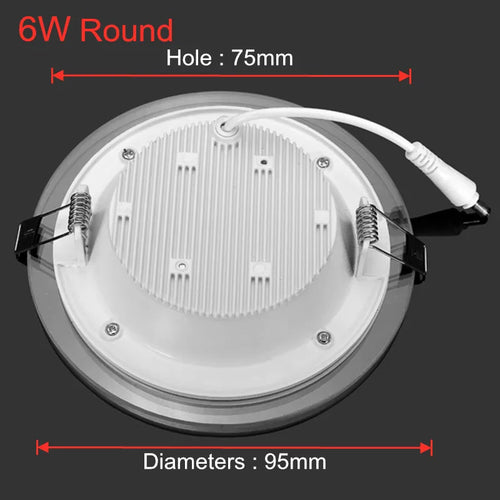 spot led encastré moderne blanc rond carré intérieur aluminium blanc chaud neutre froid