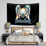 tapisserie murale décorative illustration artistique tissu polyester grande affiche chambre salon moderne suspendue