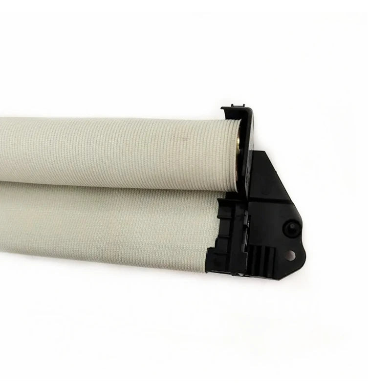 rideau toit ouvrant gris clair tissé clips noirs piece auto industrielle
