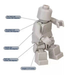figurines lego blocs construction classiques couleurs variées collection deco moderne
