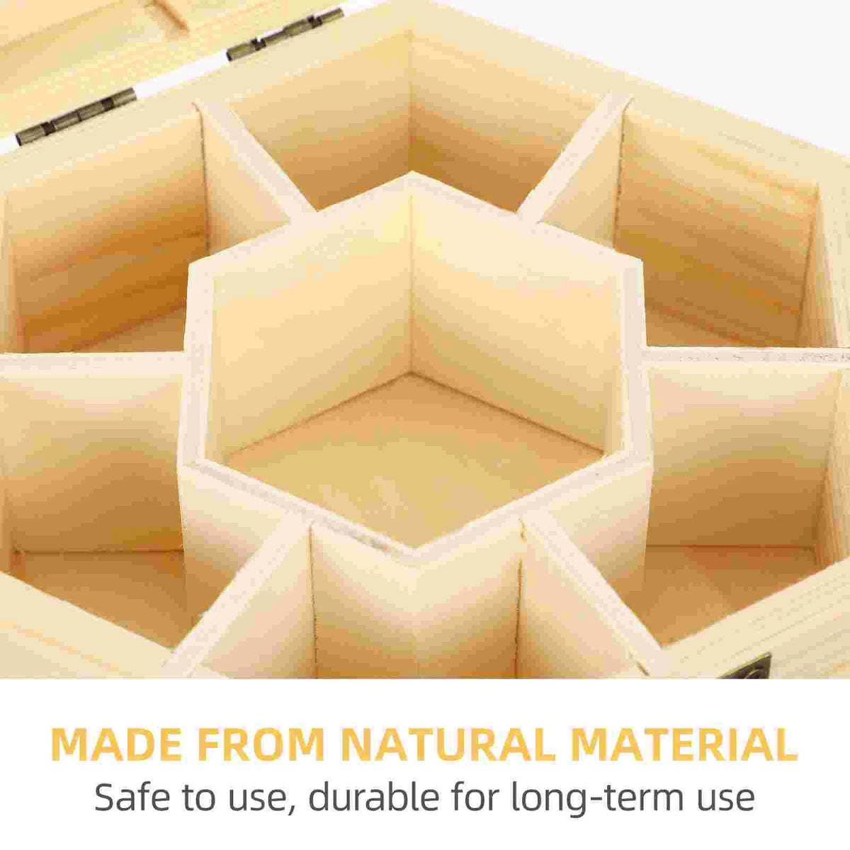 boîte bijoux bois naturel classique cadenas rangement bijoux handmade storage box