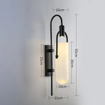 lampe murale moderne noir doré blanc abat jour câble 220v 110v 90 260v certifications