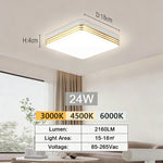 lampe carrée moderne blanc mat clips led facile chambre salon