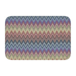 tapis moderne multicolore zigzag antidérapant polyester extérieur intérieur bain chambre