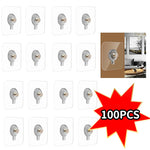 porte gobelets adhésifs transparents modernes minimalistes 60x60mm 10pcs 20pcs 30pcs 45pcs 50pcs variété