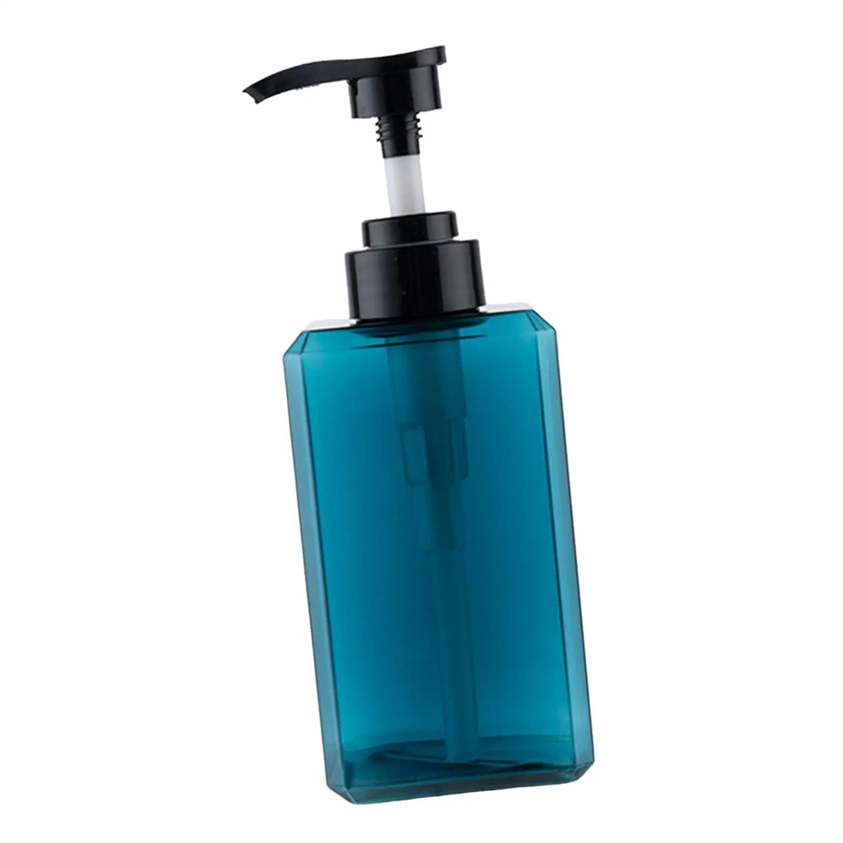 flacon savon liquide pompe rechargeable bleu moderne transparent refillable 250ml 450ml 650ml
