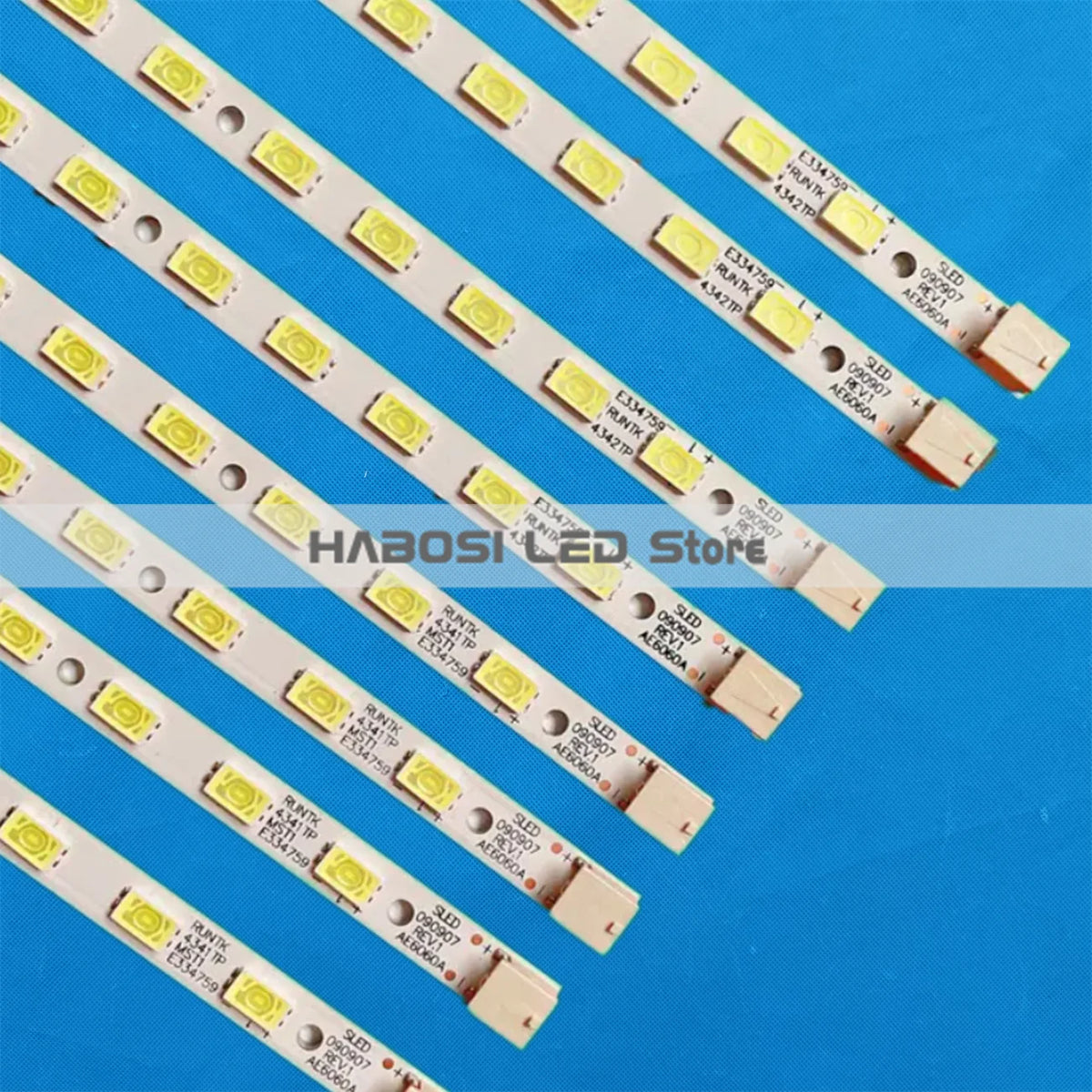 ruban led blanc carrés lumineux moderne adhésif certifié rohs ul vde fcc gs lvd