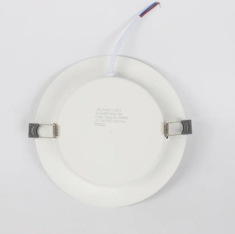 Spot LED moderne 12W 24W 5W blanc 3000K 4000K 6000K clips opacité plastique