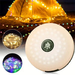 guirlande lumineuse camping led rechargeable modes multicolore extérieur jardin festive