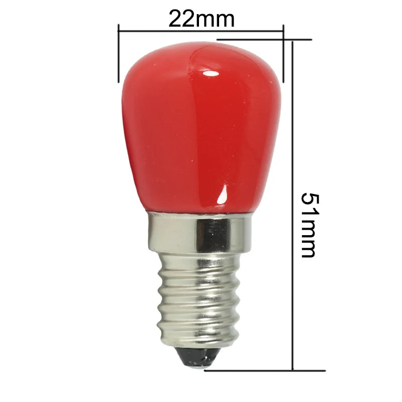 ampoules led e14 couleur rouge vert bleu blanc orange mat conique 22mm 51mm 2w
