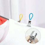 clips linge couleur moderne utilitaire tissu varié serviettes suspendre crochet métal brillant