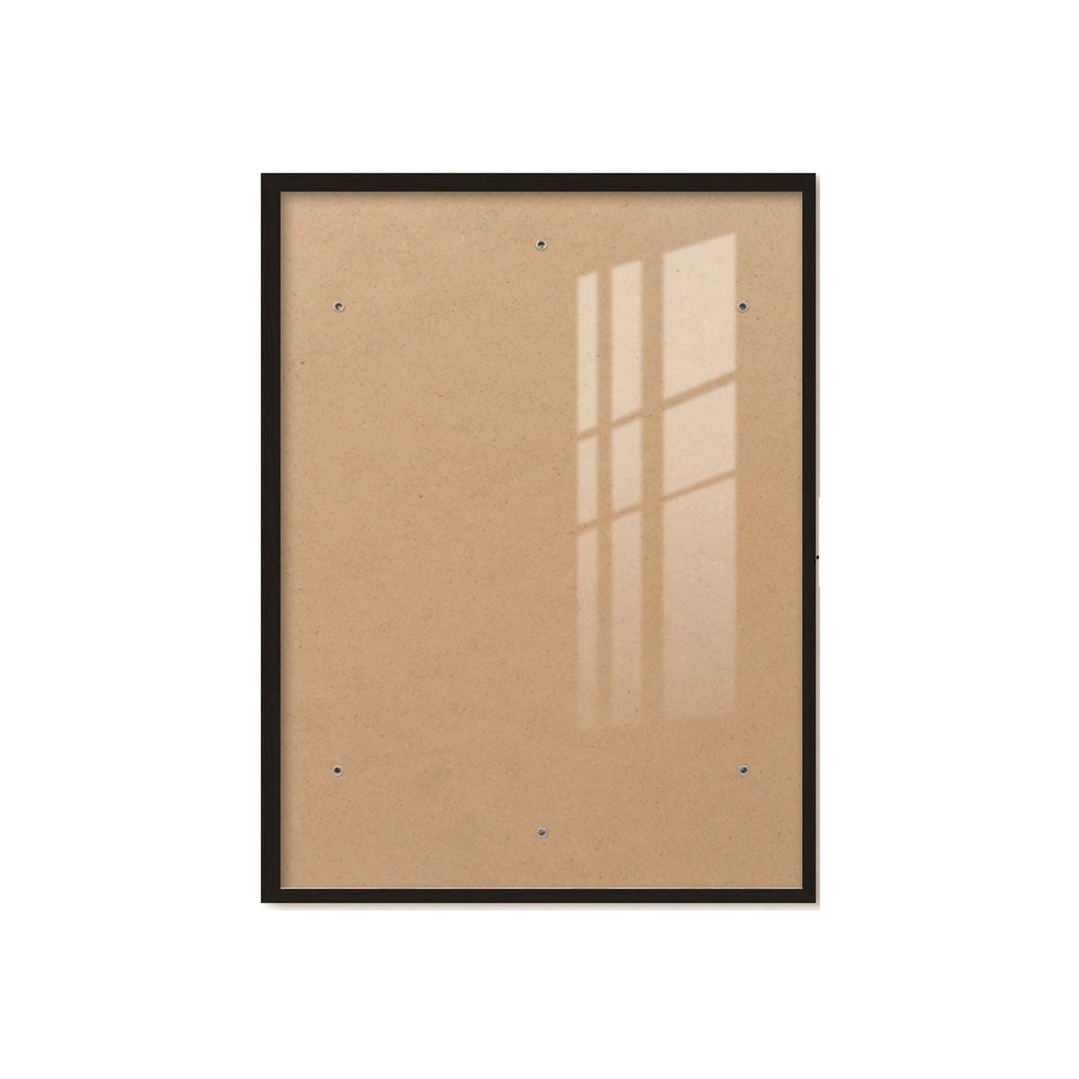 cadre photo moderne minimaliste noir blanc bois acrylique clips ressort accrochage mural photo 21x30