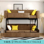 canapé lit pliant moderne gris bleu jaune blanc tissu floral high elastic foam sponge