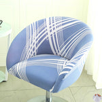 housse chaise extensible motif floral moderne fauteuil salle manger décor maison élastique