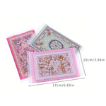 tapis ornements floraux motifs géométriques rouge beige bleu rose vert classique traditionnel miniature