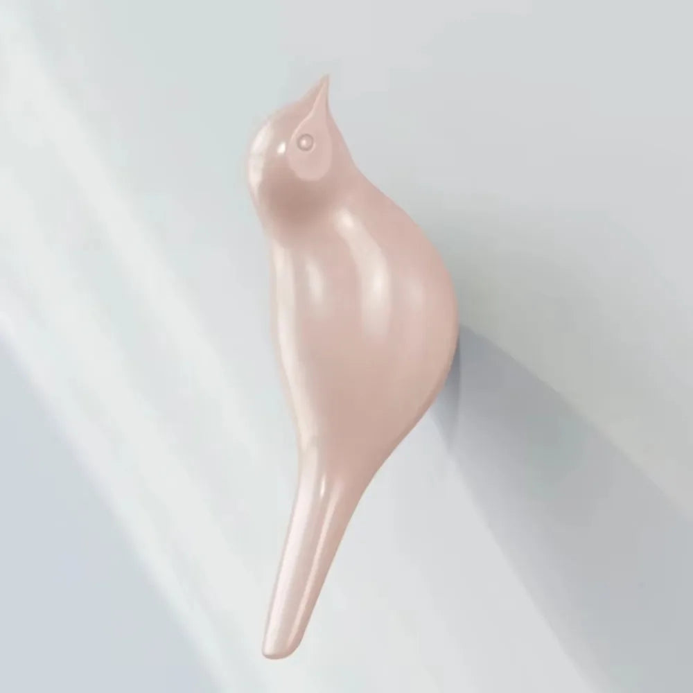 porte serviettes oiseau or moderne vis fixé serviette coton sac cuir gris clair élastique
