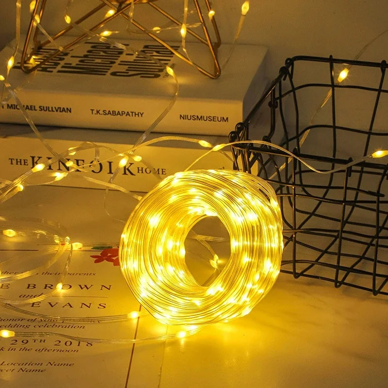 Guirlande lumineuse LED multicolore 50 mètres Noël