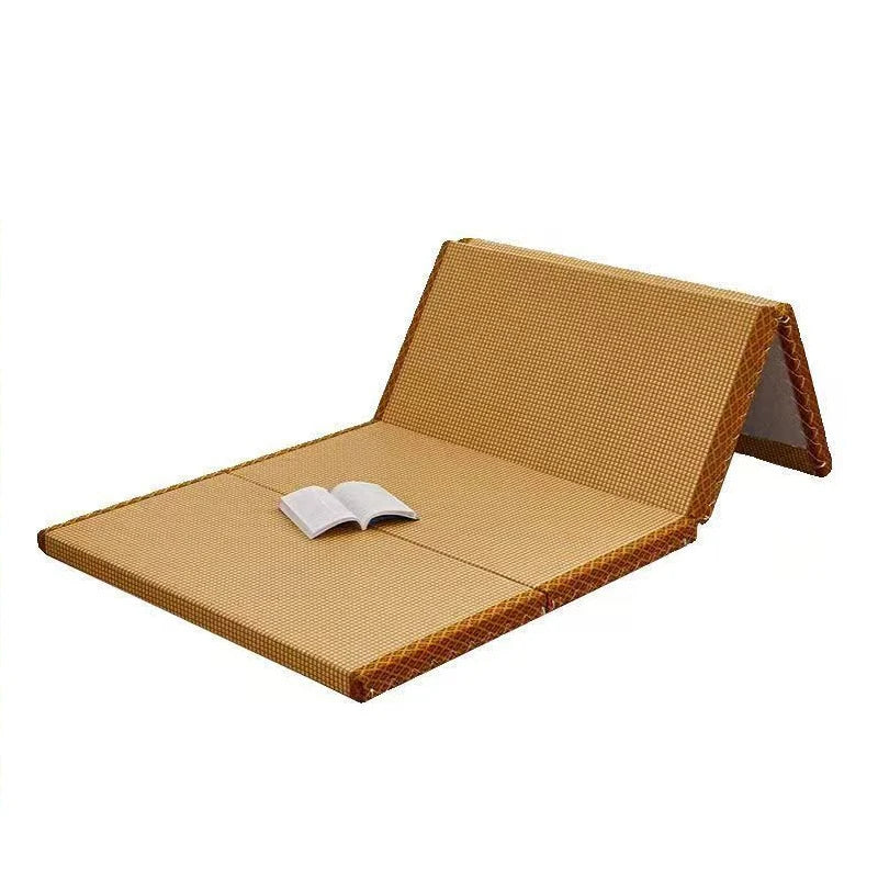 tapis sol fibre coco épais 3cm bordure brocart non glissant moderne traditionnel beigeclair
