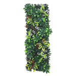 panneau mural végétal artificiel décoration maison feuilles fleurs moderne naturel tapis eucalyptus sans arrosage