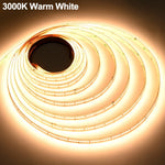 ruban led blanc chaud 3000k adhésif 3m moderne flexible haute puissance