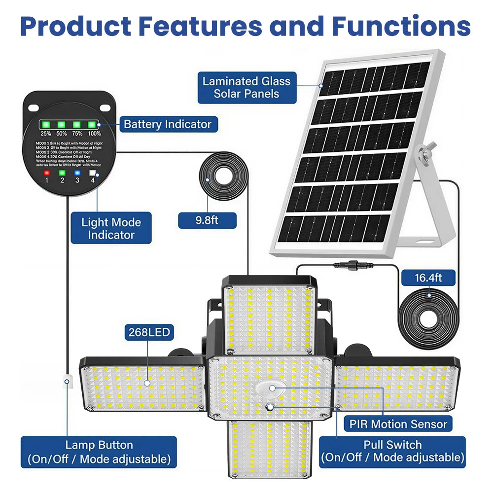 lampe solaire détecteur mouvement noir moderne sans fil extérieure intérieure led contemporaine ip65