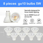 ampoules led gu10 blanc chaud sans scintillement 5w moderne ac85265v