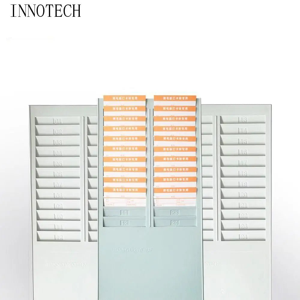 porte cartes support mur cartes vert clair gris rainures horizontales suspension industrielle utilitaire