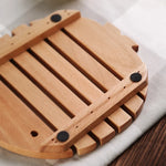 support vaisselle bois fish shape moderne minimaliste respectueux environnement usage table coaster isolation