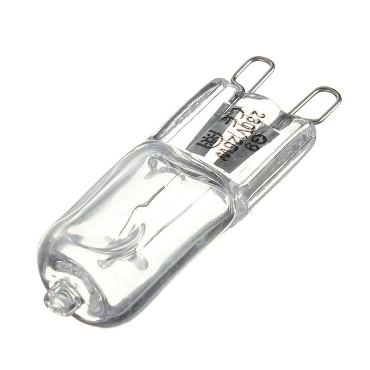 ampoules halogènes transparentes g9 25w 40w 60w blanc chaud 2700k classiques portable lumière
