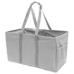 sac rangement pliable oxford tissu utilitaire respectueux environnement gris noir