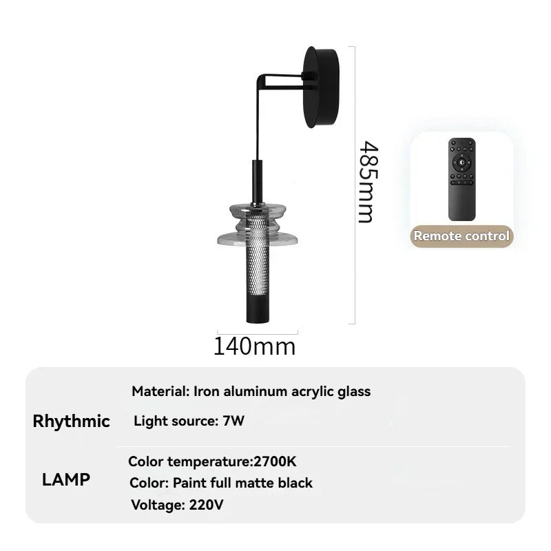 lampe suspendue moderne industrielle verre transparent noir doré maille dorée 2700k 5700k